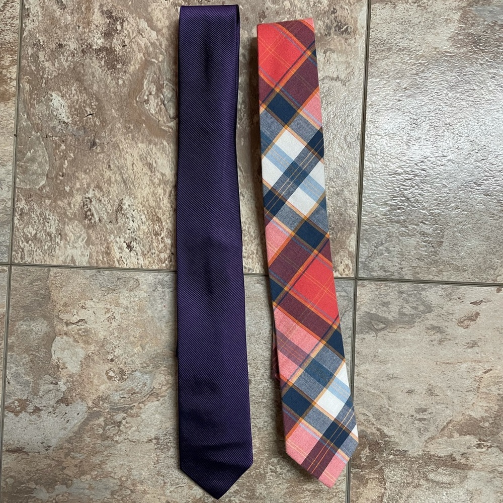 J Crew - pair of ties